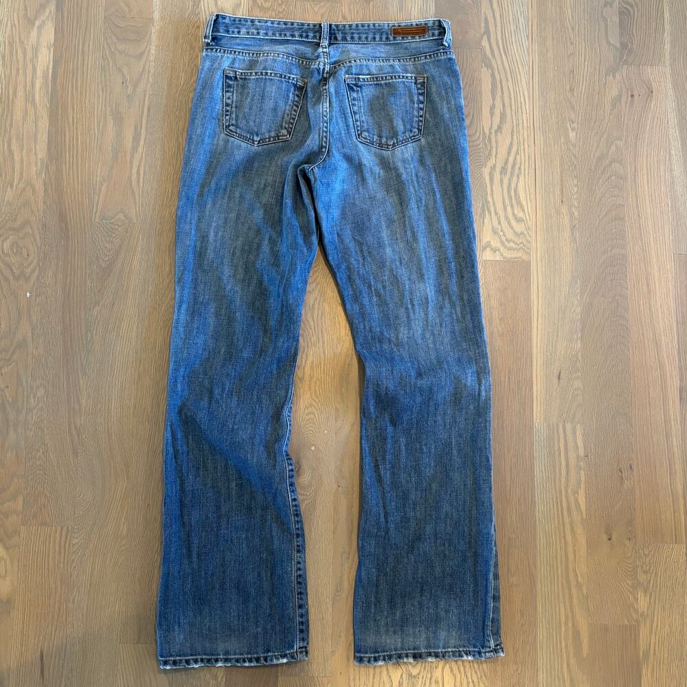 Ralph Lauren Blue Boot Cut Jeans talk inseam 34  Y2K - Picture 4 of 8